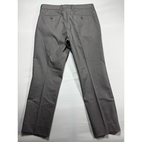 Bonobos Men's Monday Slim Straight Leg Gray Chino Pants - Size 33x30 (34x27) - Picture 2 of 6